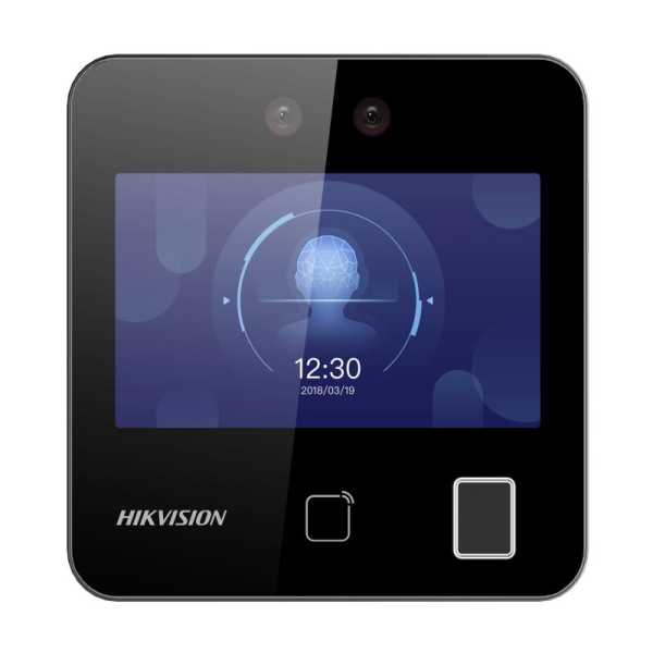 MÁY CHẤM CÔNG KIỂM SOÁT RA VÀO HIKVISION DS-K1T343MFX NHẬN DIỆN KHUÔN MẶT, VÂN TAY