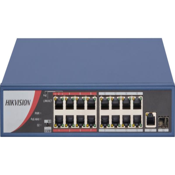 Switch PoE Hikvision DS-3E0326P-E/M(B) 24 cổng PoE chính hãng
