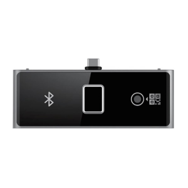 Hikvision DS-KAB673-FBQR – Mô-Đun Ngoại Vi Mở Rộng "All-in-One": Vân Tay, Quét Mã QR, Bluetooth & Pin Dự Phòng (Cho Dòng MinMoe 673)