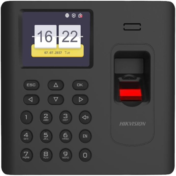 Máy chấm công bằng dấu vân tay DS-K1A802AF-B. NSX: HIKVision. Mới 100%