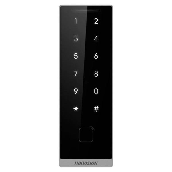 Đầu đọc thẻ mifare, model DS-K1105EDKB-QR NSX: HIKVision, hàng mới 100%