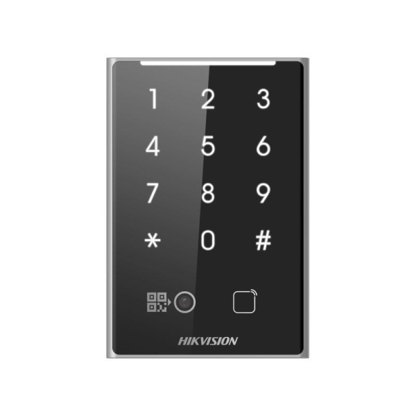 Đầu đọc thẻ cảm ứng, model DS-K1109EKB-QR NSX: HIKVision, hàng mới 100%