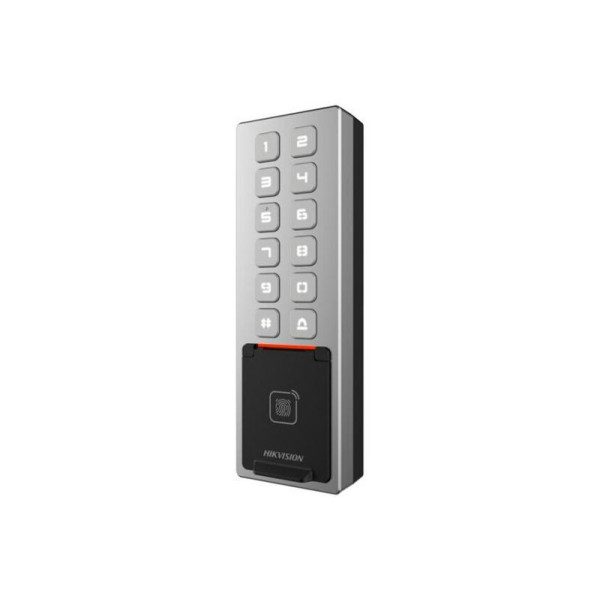 Máy chấm công, kiểm soát cửa bằng thẻ mifare. Model: DS-K1T805MBWX. NSX: HIKVision. Mới 100%