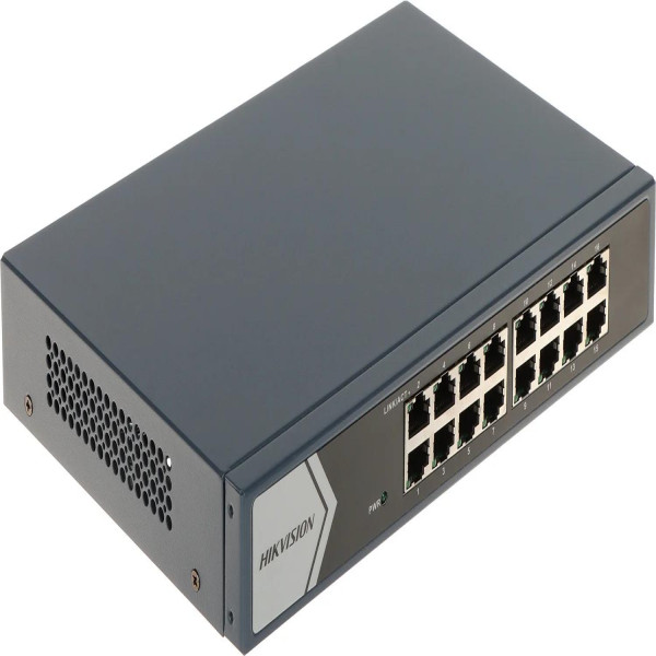 Switch Gigabit Không Quản Lý Hikvision DS-3E0524TF – 24 Cổng Gigabit, 12 Cổng RJ45 + 12 Cổng SFP Quang