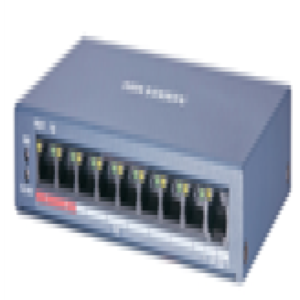 Switch mạng 8 cổng PoE 100M, 1 cổng uplink 10/100M , Layer 2 DS-3E0109P-E/M(B)